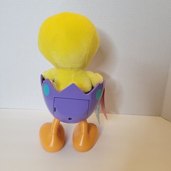Hallmark Easter Tip ‘n’ Fall Tweety Bird Looney Tunes Sound Motion Plush - Picture 8 of 10